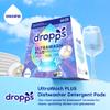 Dropps UltraWash Plus Dishwasher Detergent, Unscented (64 Pods) - Triple Action Biobased Power Deep Clean Dishwasher Detergent Tablets for Tough Stains - Dishwashing Pods for Shiny Dishes view 2