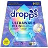 Dropps UltraWash Plus Dishwasher Detergent, Lemon Citrus (64 Pods) - Triple Action Biobased Power Deep Clean Dishwasher Detergent Tablets for Tough Stains - Dishwashing Pods for Shiny Dishes view 1
