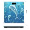 Electronic Scales,Dolphin Print Basic Scales,Wireless Electronic Weight Scale,Portable Electronic Scale view 2