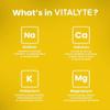 Vitalyte Electrolyte Powder Drink Mix, Isotonic Electrolyte Hydration Mix, Bulk Case Stick Pack (12 Pack, Lemon) view 2