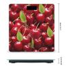 Electronic Scales,Red Cherries Print Basic Scales,Wireless Electronic Weight Scale,Portable Electronic Scale view 2