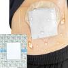 10" x 12" Ostomy Shower Cover Waterproof [Pack of 7], Ostomy Bag Shower Protector Stoma Shower Guard Colostomy Shower Shields for Women Men Showering, Non-Stick Central Pad view 1