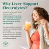 Venture Pal Hydration Packets + Liver Support- Liquid Daily IV Electrolyte Powder Packets with 7 Electrolytes & 5 Vitamins, Milk Thistle + L-Theanine | Sugar-Free | Keto Friendly | Vegan, 16 Sticks view 3