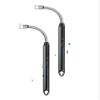 ELCELC 2 Pack Electric Candle Lighter Plasma Flameless Arc Windproof 360 Long Neck Flexible with LED Power Display Lighters for Candle for BBQ, Grill, Camping, Fireplace, Stove view 1