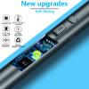 ELCELC 2 Pack Electric Candle Lighter Plasma Flameless Arc Windproof 360 Long Neck Flexible with LED Power Display Lighters for Candle for BBQ, Grill, Camping, Fireplace, Stove view 3