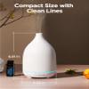 InnoGear 150ml Ceramic Essential Oil Diffuser, Diffusers for Home, White view 2