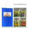 Big Top Deals USA 4-Pack Veggie Chips Snack Bundle  Includes Harvest Snaps Flavors (White Cheddar, Tomato Basil, Lightly Salted, Black Pepper)  3oz Bags in Blue Paper Bag view 2