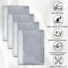 4 Pack Satin Mask Strap Covers, Face Cushion Cover for Strap Headgear, Universal and Reusable Comfort Pads, C Papa Accessories & Supplies Mask Cover Headgear Pads for Reducing Red Marks (Grey) view 3