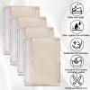 4 Pack Satin Mask Strap Covers, Face Cushion Cover for Strap Headgear, Universal and Reusable Comfort Pads, C Papa Accessories & Supplies Mask Cover Headgear Pads for Reducing Red Marks (Khaki) view 3