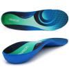 GRIAEDIT Plantar Fasciitis Insoles for Men Women,High Arch Support for Pain Relief,Inserts Orthotic for Flat Feet Absorbing Inserts Standing All Day,Insoles for Work Boots(M9-9.5/W11-11.5) view 2