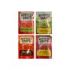 Big Top Deals USA Blue Paper Bag 4-Pack  Includes Snaps Veggie Chips: Kick'n BBQ, Hot & Spicy, Sour Cream & Onion, White Cheddar  Sealed Snack Bags (5.25x3.2x8 in) view 3