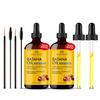 Botanic Hearth Hair Oil for Hair Growth & Home Hair Perm Kit | Strengthening Dry, Frizzy, Damaged Hair & Scalp Treatment | Batana Oil  4 Fl Oz (2pack) view 1