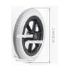 12 1/2x2 1/4 Rear Wheels for Wheelchair, 12 Inch Manual Wheelchairs Replacement Wheel, Non-Inflatable Solid Tire, Replaceable Trolley Wheels, with 1/2" Bearing (2 Pack) view 4