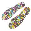 1 Pair Children Shoe Insole, Breathable Latex Shoe Sole Inserts for Kids,Shoe Pad Size Easy to Cut (Cartoon car) view 2