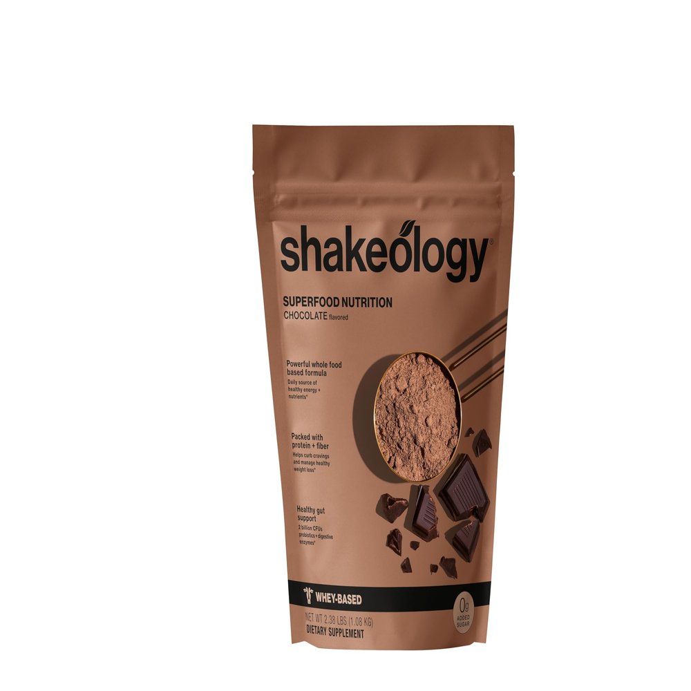 BODi Shakeology 0g Added Sugar Whey Protein Powder - Chocolate, 30 Servings