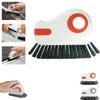 2 in 1 Multifunction Cleaning BrushWindow Track Cleaning ToolsMultifunction Cleaning BrushMagic Window Track Cleanerfor Sliding Door Track, Window Sill, Window Seal(Orange) view 1