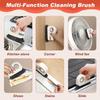 2 in 1 Multifunction Cleaning BrushWindow Track Cleaning ToolsMultifunction Cleaning BrushMagic Window Track Cleanerfor Sliding Door Track, Window Sill, Window Seal(Orange) view 4