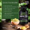 Alkaline Care - Green Tea with Spirulina Extract 1500mg - High Absorption Ultra Potent Green Tea Supplement with Spirulina - Green Tea for Energy & Metabolism Support Capsules - 120 Capsules view 3