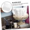 WOONEKY 10pcs Disposal Cases Compact Recycling Containers for Safe Storage of Used for Barbershops and Home Use view 2