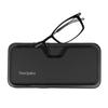Always With You ThinOptics Reading Glasses - Ultra Thin and Lightweight Readers with Case - MagSafe Compatible - Black 2.0x view 2