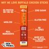 New Primal Buffalo Chicken Sticks, Keto, Gluten Free Healthy Snacks, Sugar Free Low Carb High Protein, Jerky Meat Stick, 9g Protein, 80 Pack view 3