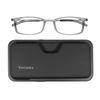 Always With You ThinOptics Reading Glasses - Ultra Thin and Lightweight Readers with Case - MagSafe Compatible - Clear 2.0x view 1