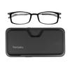 Always With You ThinOptics Reading Glasses - Ultra Thin and Lightweight Readers with Case - MagSafe Compatible - Black 2.5x view 1
