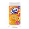 Lysol Day Disinfecting Wipes - Mango Scent - 80 / Canister - 6 / Carton - White view 2