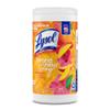 Lysol Day Disinfecting Wipes - Mango Scent - 80 / Canister - 6 / Carton - White view 3