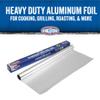 Kingsford Heavy Duty Aluminum Grilling Foil - Durable Wrap For Babecuing, Cooking, Steaming, and Food Storage - 27.5 Sq. ft Roll view 3