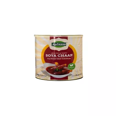 Soya Chaap 850g/ 30 Oz| Plant Based Protein| Soy Based Meat Substitute| 100% Vegan| Made with fresh & premium ingredients| Authentic Indian Product| Easy Open Lid