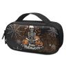 PJHEQOXE Halloween Skeleton Insulin Pen Cooler Travel Case Jack-o'-Lantern Diabetic Medication Insulated Cool Organizer with Handle Diabetic Supplies Travel Bag for The Daily Life and Trip (Black) view 1