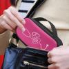 PJHEQOXE Nurse's Cap Stethoscope Insulin Cooler Travel Bag Waterproof Diabetes Travel Case Medication Cooler Diabetic Organizer for Insulin Pens Insulin Package Friends Care Gift (Pink) view 3