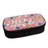 PJHEQOXE Florals Insulin Pen Cooler Travel Case Insulin Cooler Travel Case with Top Handle(All My Diabetes Shit) Organizer for Insulin Pens Waterproof Fabric Diabetes Care Accessories (Pink) view 2