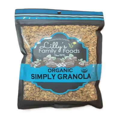 Lilly's Family Foods Organic Simply Granola, Gluten Free (1 LB)
