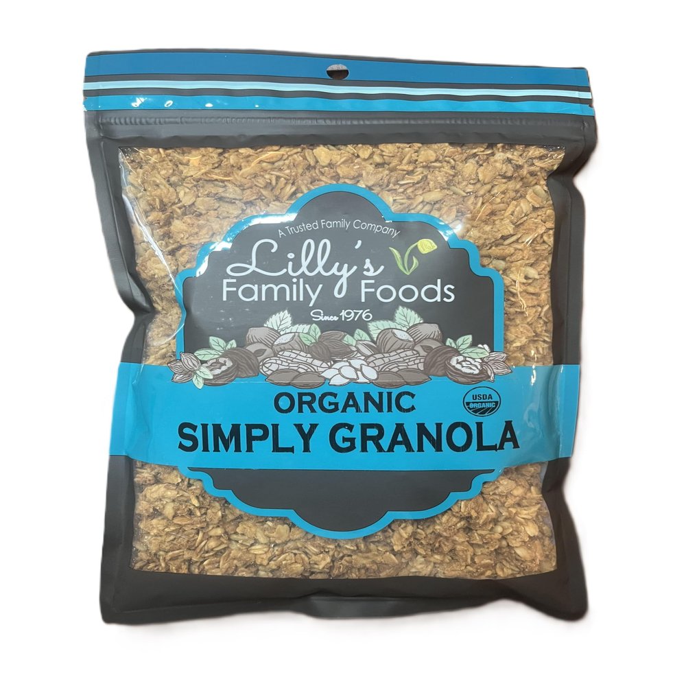 Lilly's Family Foods Organic Simply Granola, Gluten Free (1 LB)