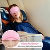 Aneco 50 Pieces Blindfold Sleep Mask Bulk Eye Mask Shade Cover with Nose Pad and Adjustable Strap for Travel Sleep Game Party Supplies, Light Pink view 4