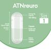 ATNreuro Size 1 Empty Vegan Capsule with 2 Micro Spoons - 100 Count Vegetarian Capsules - Empty Pill Capsules for Powders Supplements view 4
