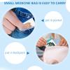 12PCS Pill Bags for Travel Reusable Pills Pouches Zippered Medicine Organizer, Clear Plastic Portable Pill Baggies Packets with Slide Lock, Self Sealing Small Zipper Lock Bags for Pills and Small Item view 4