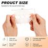 Emergency Wound Closure Strip 2PCS Wound Closure Kit Zip Stitch Wound Closure Device Laceration Closure Kit Wound Closure Glue Bandages Sutures to Close The Cut 6X7CM view 2