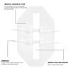 Emergency Wound Closure Strip 2PCS Wound Closure Kit Zip Stitch Wound Closure Device Laceration Closure Kit Wound Closure Glue Bandages Sutures to Close The Cut 6X7CM view 3