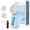 Fabric Shaver Lint Shaver, Electric Lint Remover with 6-Blades, Sweater Shaver USB Rechargeable Fabric Pilling Remover for Clothes, Couch, Beddings view 1
