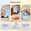 Fabric Shaver Lint Shaver, Electric Lint Remover with 6-Blades, Sweater Shaver USB Rechargeable Fabric Pilling Remover for Clothes, Couch, Beddings view 3