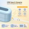 Fabric Shaver Lint Shaver, Electric Lint Remover with 6-Blades, Sweater Shaver USB Rechargeable Fabric Pilling Remover for Clothes, Couch, Beddings view 4