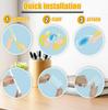 50 Count Duster Refills 360 Heavy Duty Duster Refills Compatible with Swiffer Duster, Multisurface Heavy Duty Duster Replacements with 1 Short Handle and 1 Extenda Handle view 3