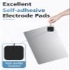 20Pack TENS Unit Electrode Pads with Reusable Self-Adhesive Performance, BHK-TENS Replacement Pads Compatible with TENS 7000/ TENS 3000/ AUVON/Neocarbon/TENKER, Eelectrodes Use 2mm Lead Wires view 4