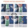 6 Pieces Microfiber Cleaning Cloth; Dish Cloth; Dish Towel; scouring pad; rag; Kitchen rag; Kitchen Towel; car rag; Glass Cleaning rag (Green, 25 * 25) view 4