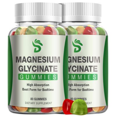 2 Packs Magnesium Glycinate Gummies