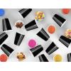 cssopenss 120 pcs 16 oz black plastic cups Halloween plastic Disposable Cups Black Party Cups for drinking Tastings served Snacks Barbecues Picnics view 3