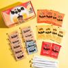 Boba Bundle Kit 10 Serv. Instant Bubble Pearl Variety Milk Tea Kit with Authentic Brown Sugar Tapioca Pearls by Yulu Foods - Ready in Under 1 Minute, Includes Paper Straws - Gift Box, Holiday (Classic, Mango Peach, Passionfruit) view 4